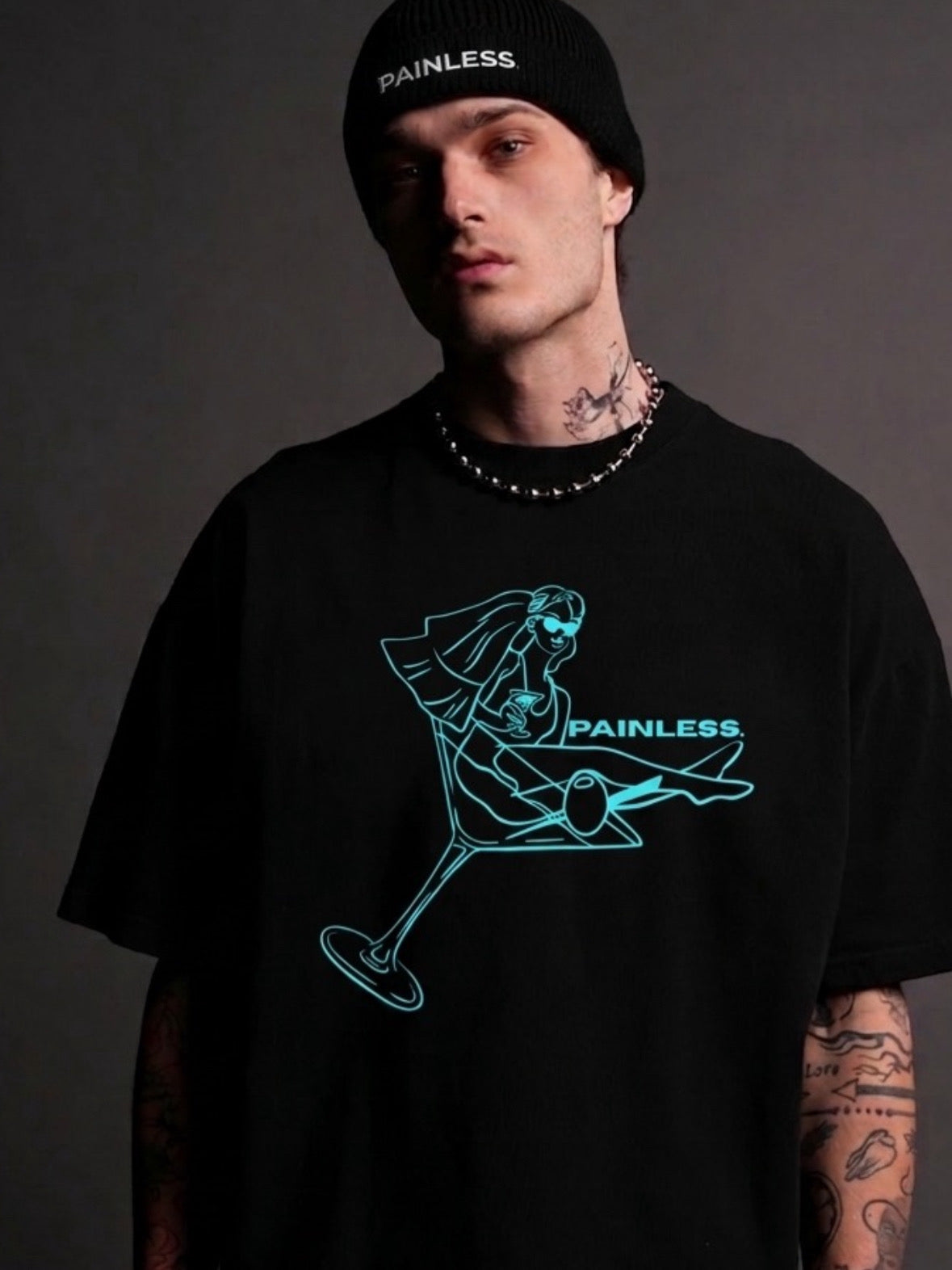 Coctail Addicted Oversize T-Shirt