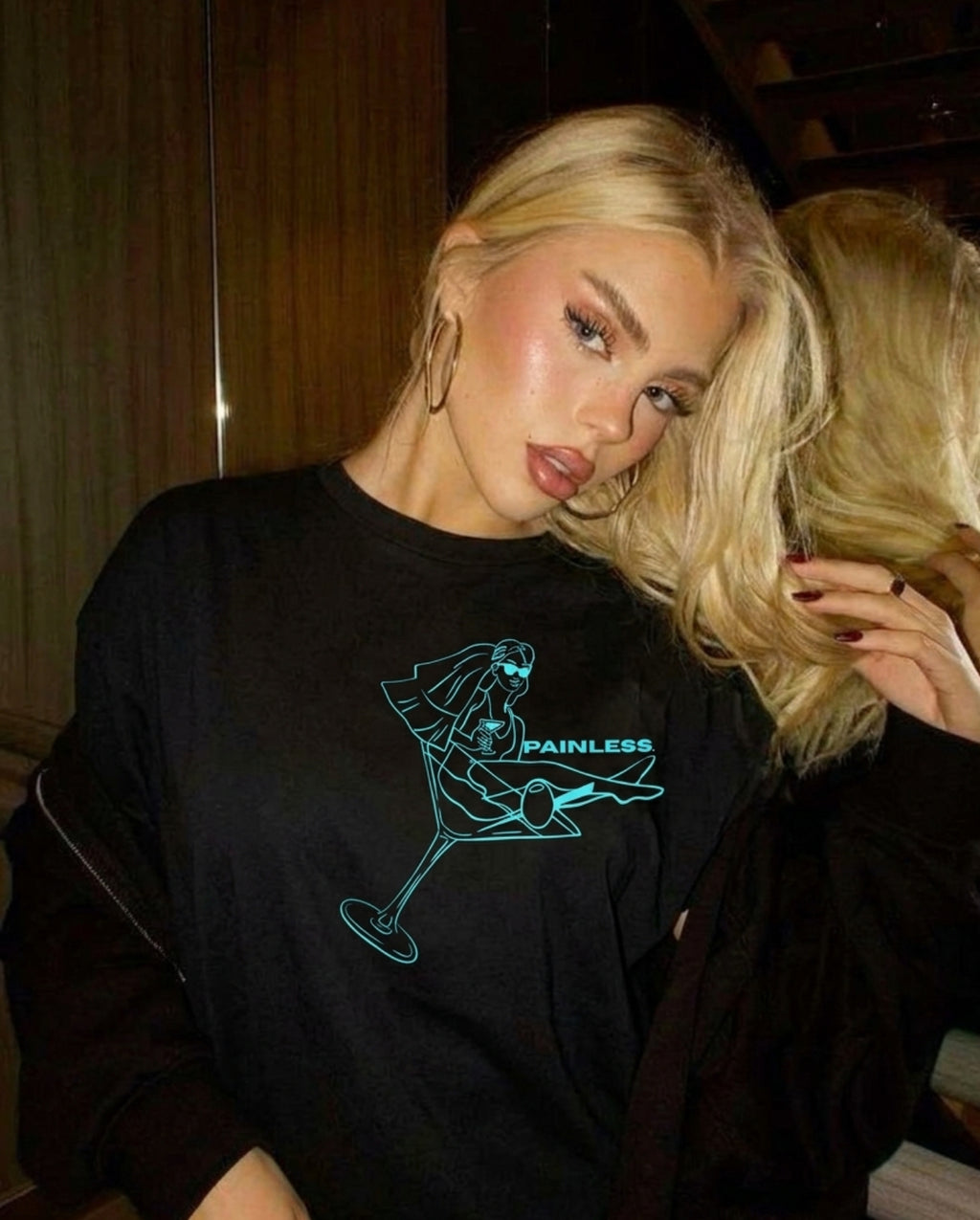 Coctail Addicted Oversize T-Shirt